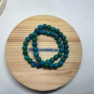 Chrysocolla Beaded Bracelet